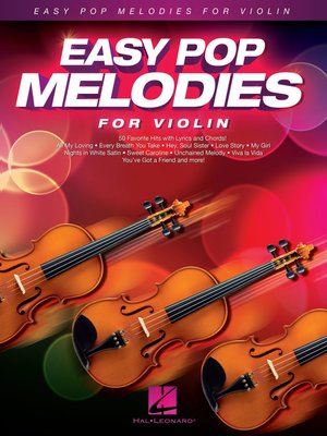 cover image of Easy Pop Melodies for Violin